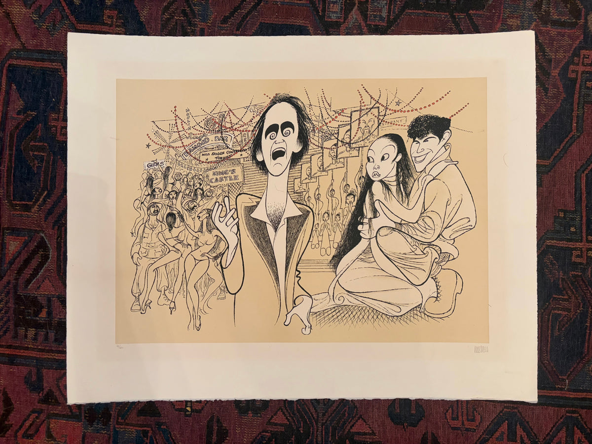 Al Hirschfeld – Miss Saigon (1991) signed/numbered