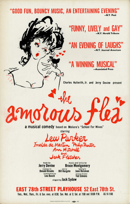 The Amorous Flea (1964, off-Broadway) - repro