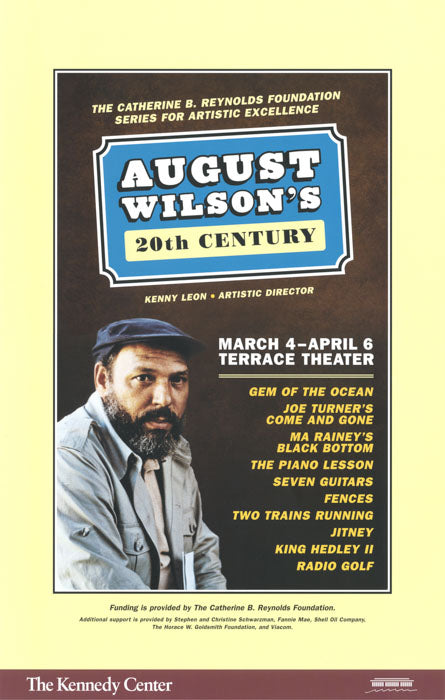 August Wilson's 20th Century (Kennedy Center series) - repro