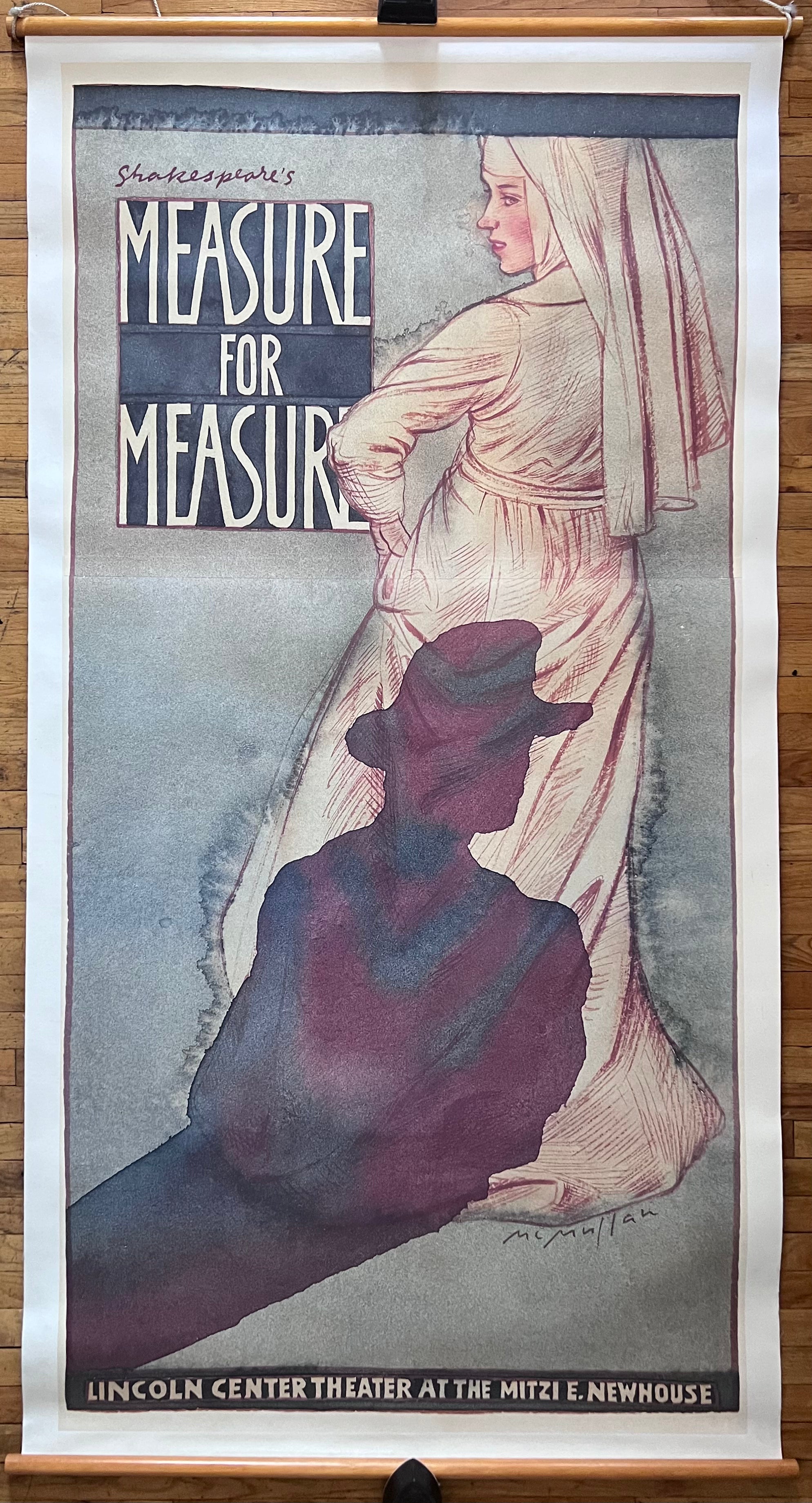 Measure for Measure - Lincoln Center Three-Sheet