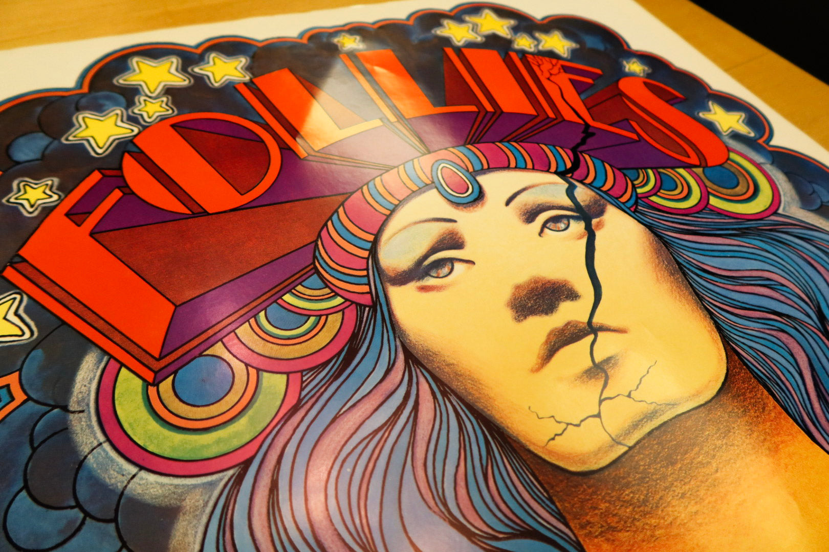 Original 1971 Follies Blank (25 x 38 on Glossy Paper)