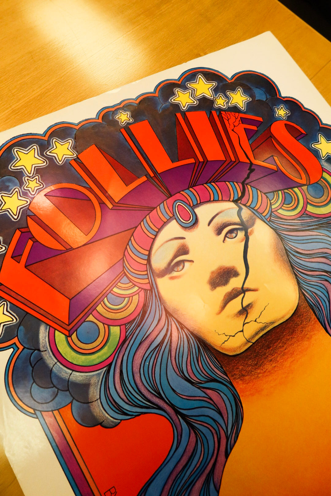 Original 1971 Follies Blank (25 x 38 on Glossy Paper)