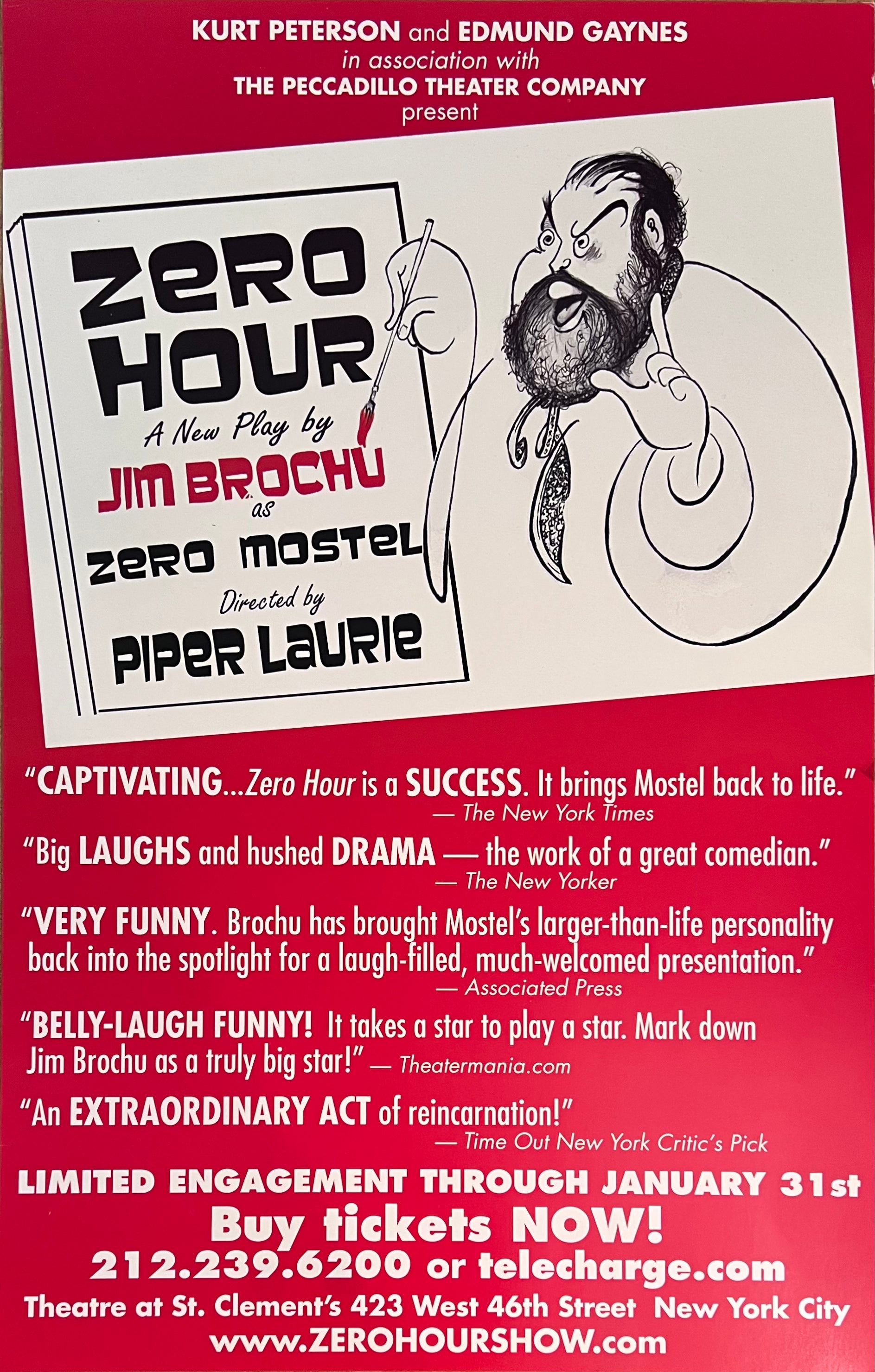 Zero Hour (2009 Off-Broadway)