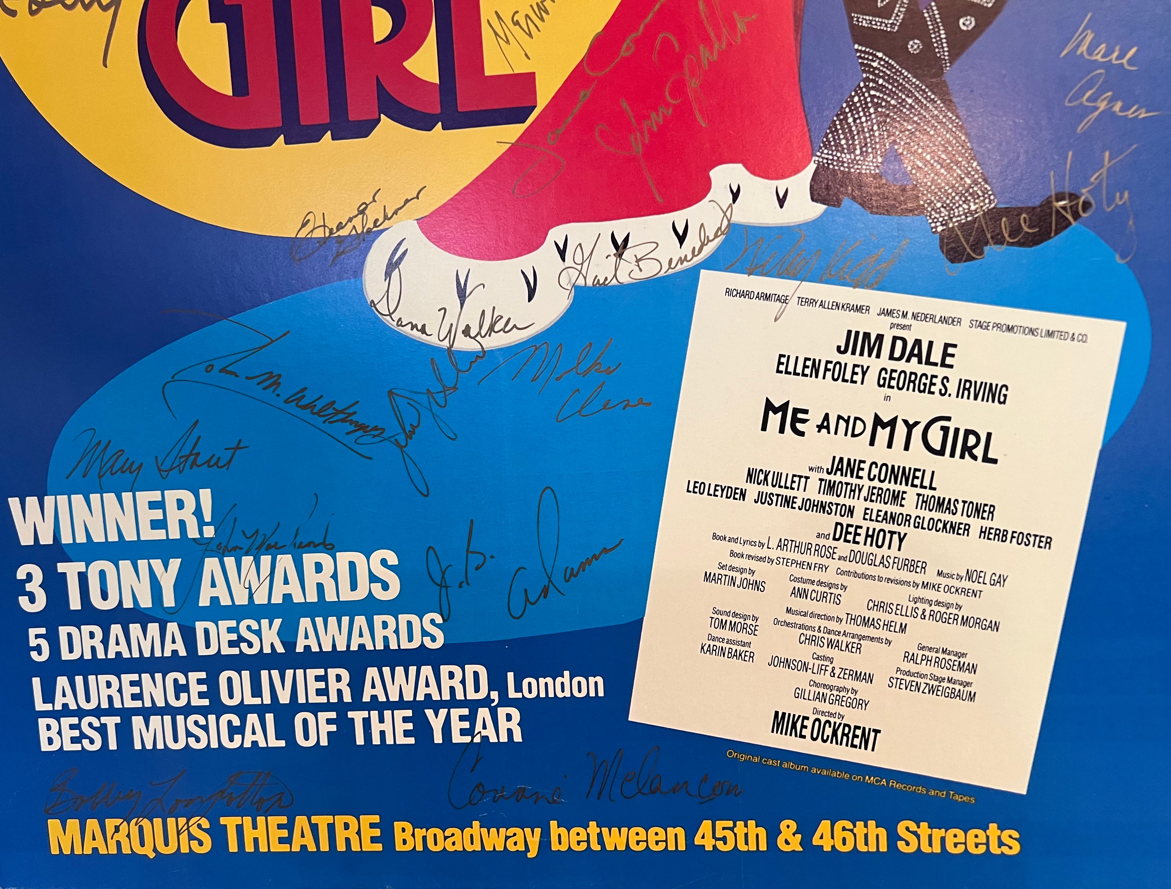 Me and My Girl (Jim Dale Signed)