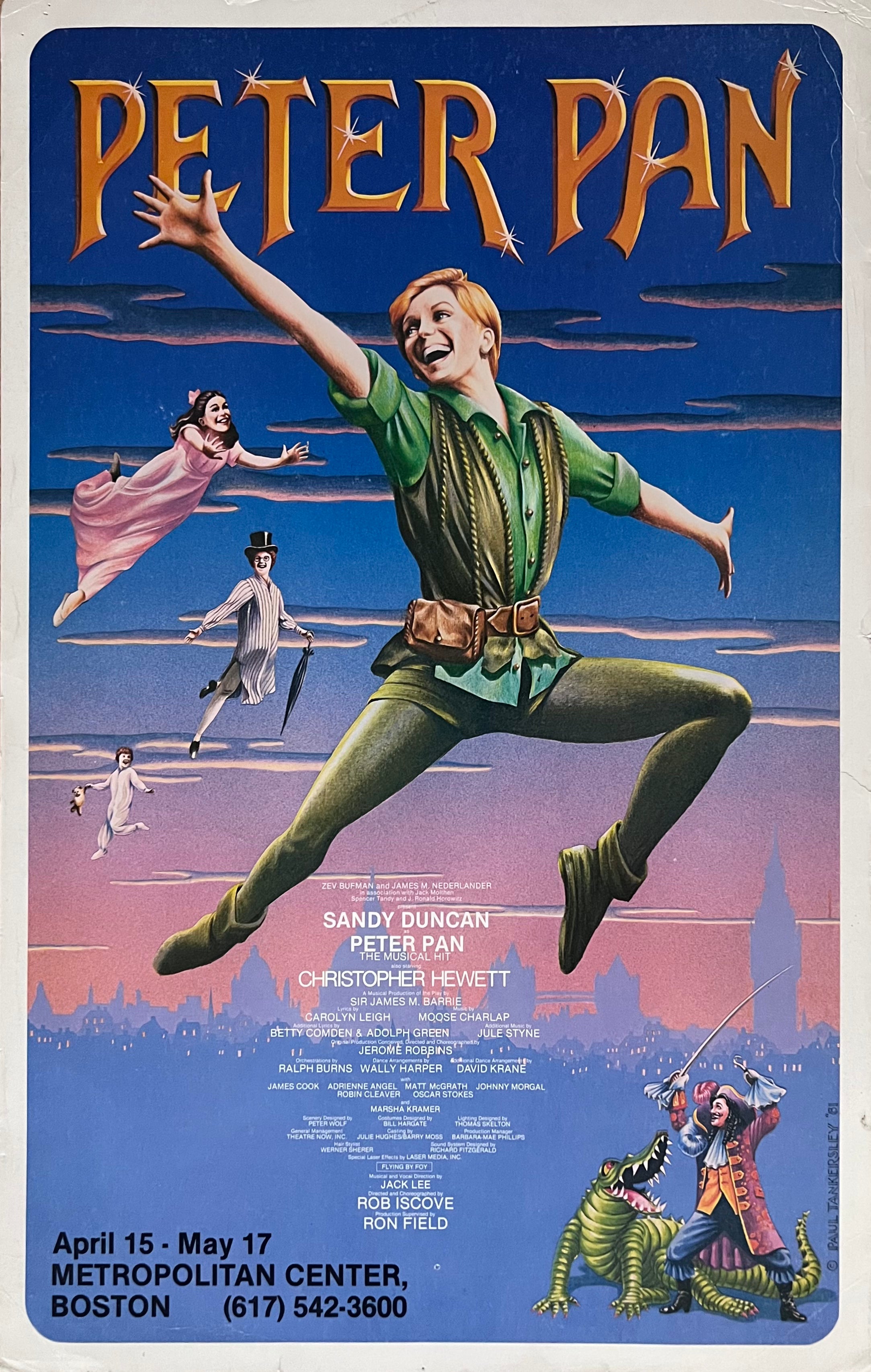 Peter Pan (1981 Tour, Sandy Duncan)