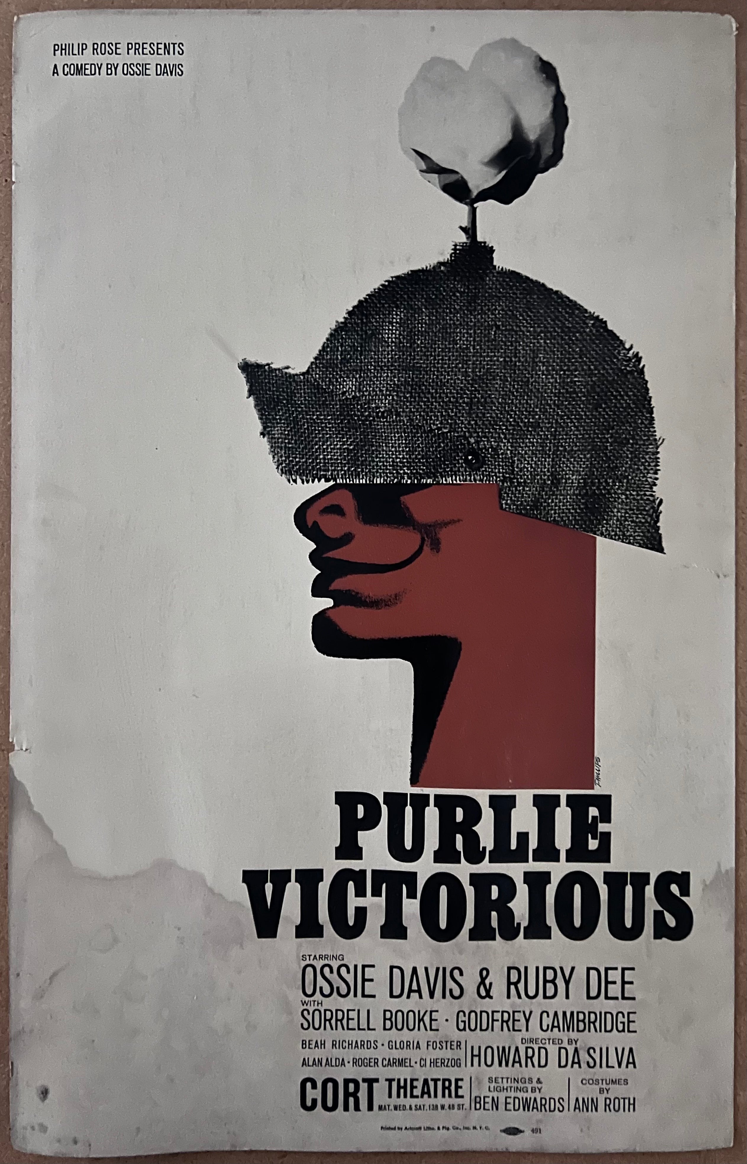 Purlie Victorious (Original, Damaged)