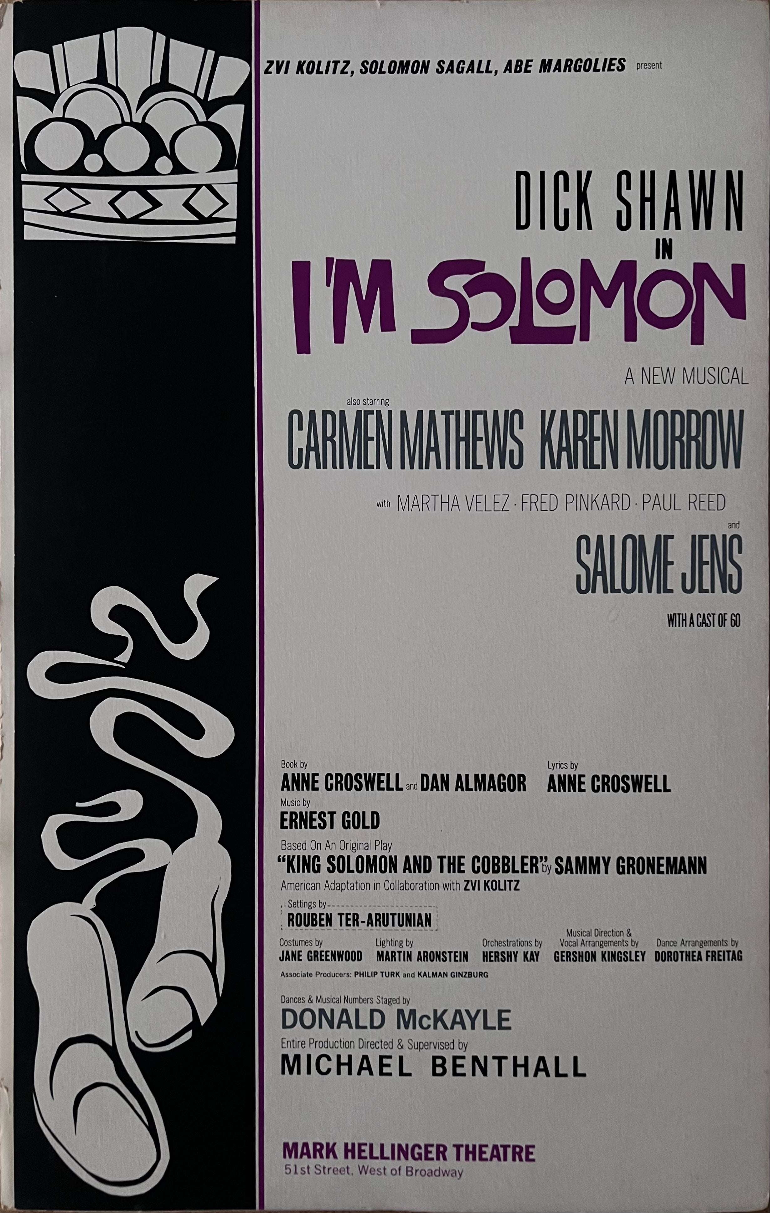 I'm Solomon (1968 Broadway)