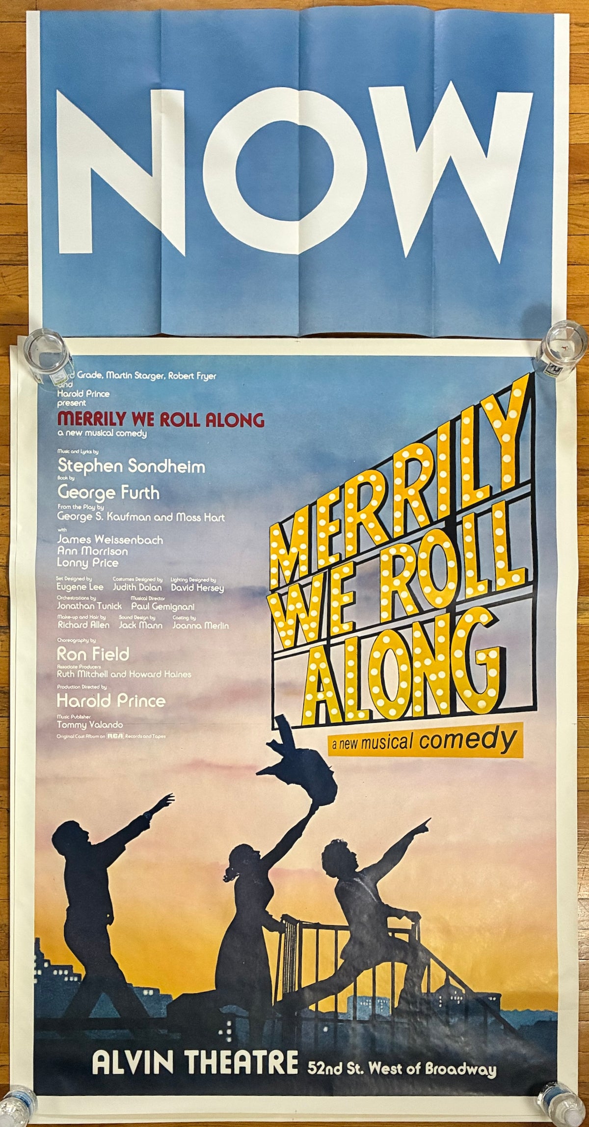 Merrily We Roll Along Three-Sheet