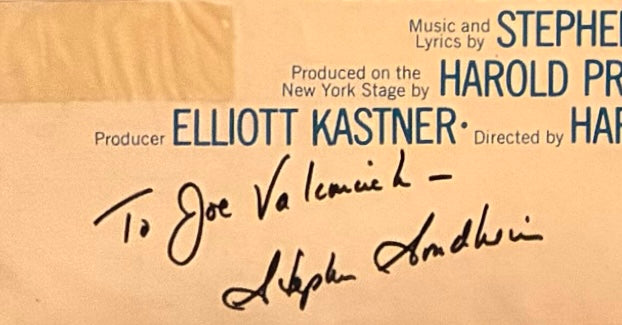 A Little Night Music Film Large Poster (Signed by Sondheim)