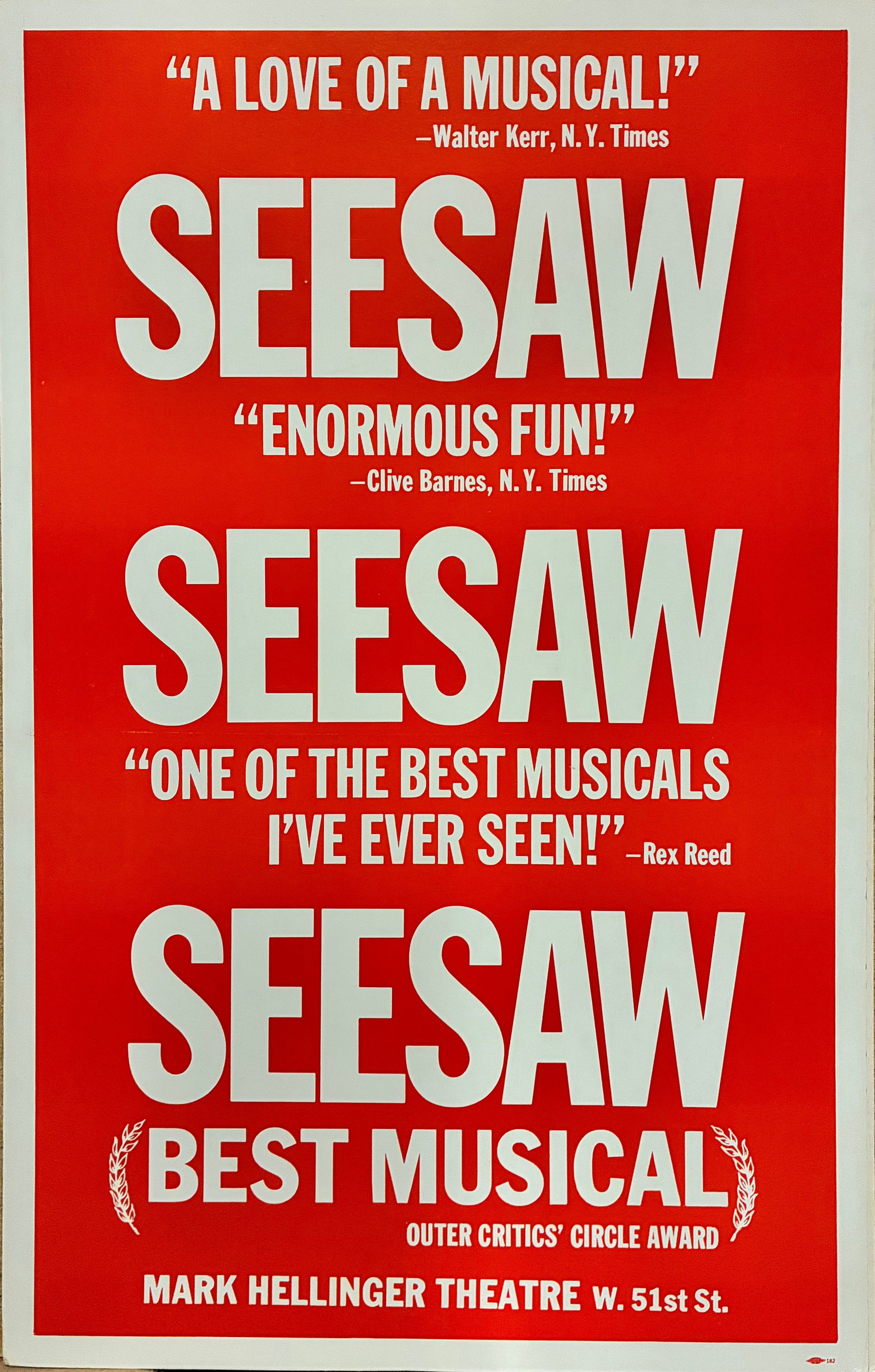 Seesaw (Best Musical)