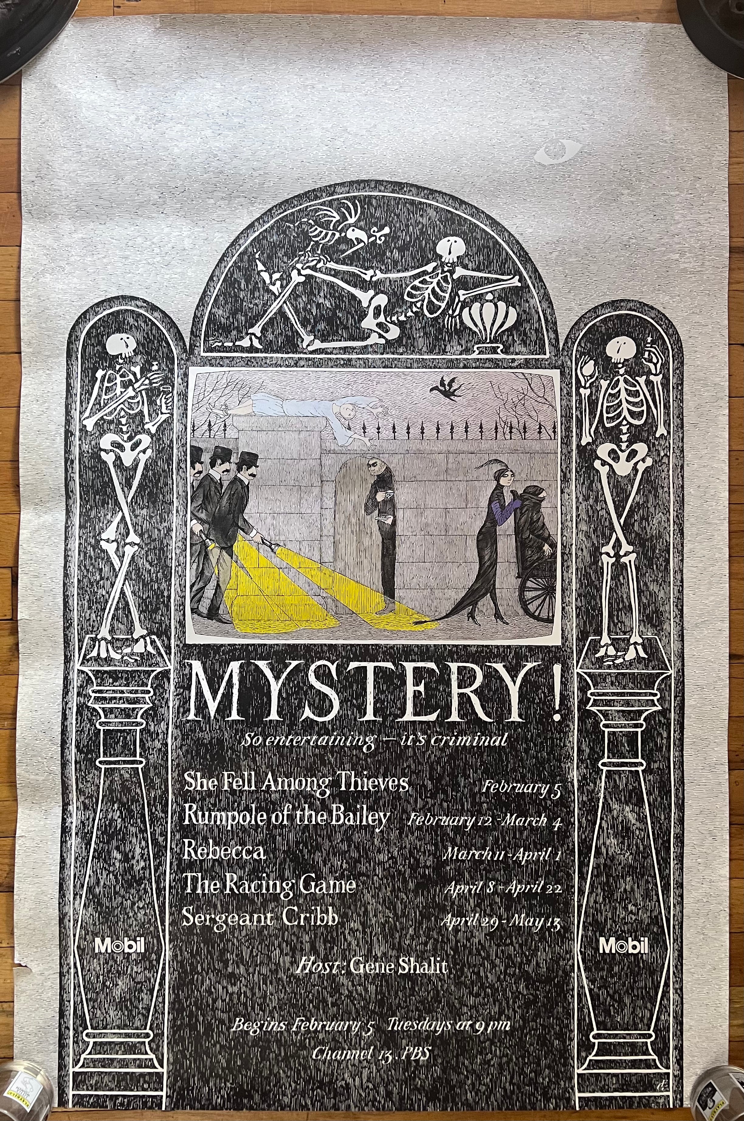 Mystery! Hosted by Gene Shalit - Edward Gorey
