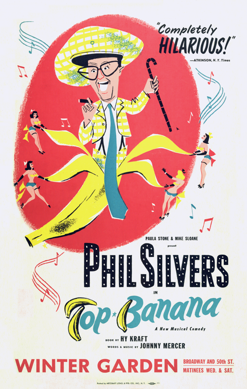 Top Banana (Phil Silvers, 1951, repro)