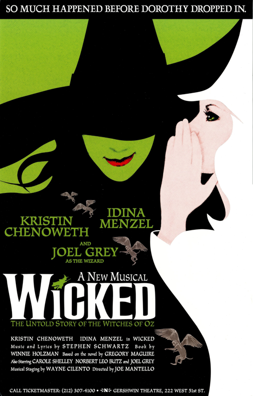 Wicked (original stars) (slight wear)