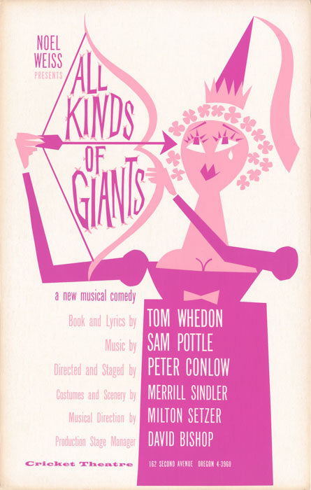 All Kinds of Giants (1961 Off-Broadway musical) - repro