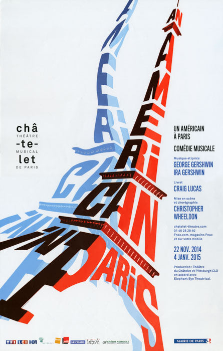 An American in Paris (Tryout from France) original, on paper