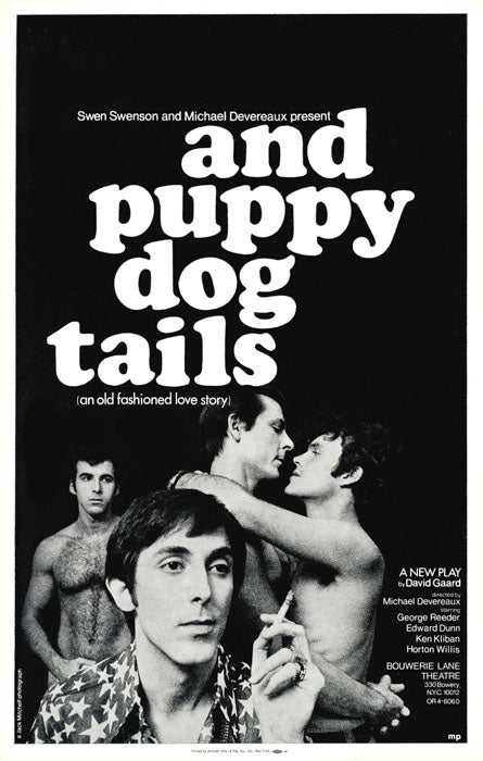 And Puppy Dog Tails (1969 off-Broadway) - repro