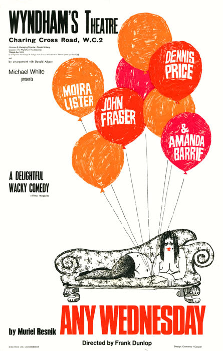 Any Wednesday (1966 London) - repro