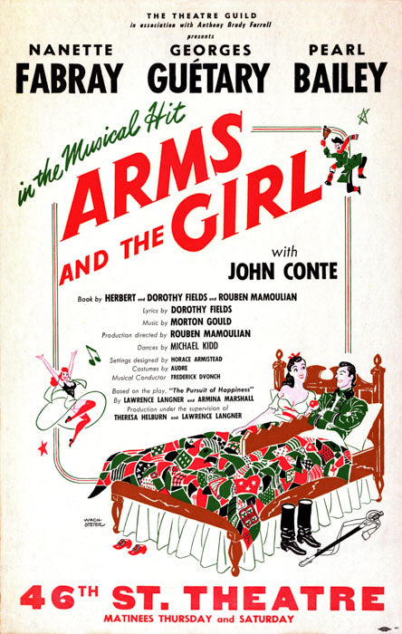 Arms & the Girl (1950 Broadway, repro)