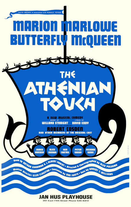 The Athenian Touch (1964 off-Broadway musical) - repro