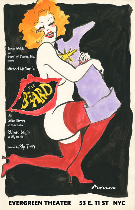 The Beard (1967, off-Broadway, created from Tom Morrow's unpublished design) - repro