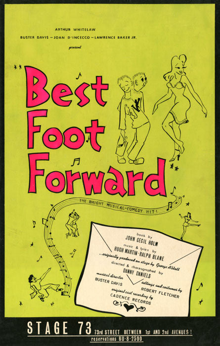 Best Foot Forward (Off-Broadway revival, 1963; Liza Minnelli's professional debut) repro