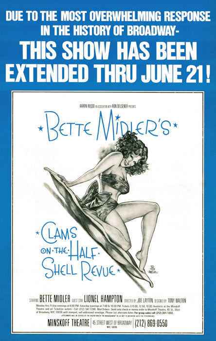 Bette Midler's Clams on the Half Shell Review