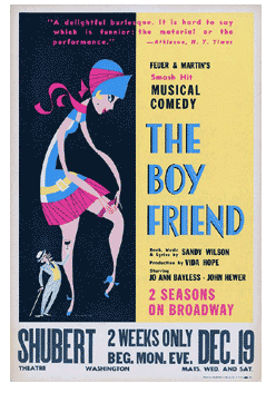 The Boy Friend (1956, tour) - repro