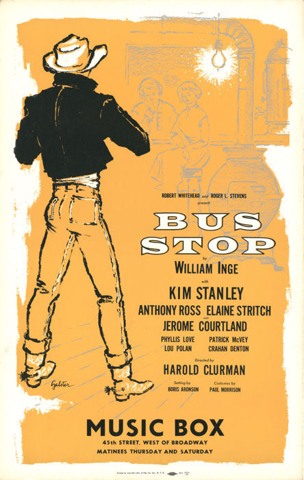 Bus Stop (1955, Kim Stanley, Elaine Stritch) - repro