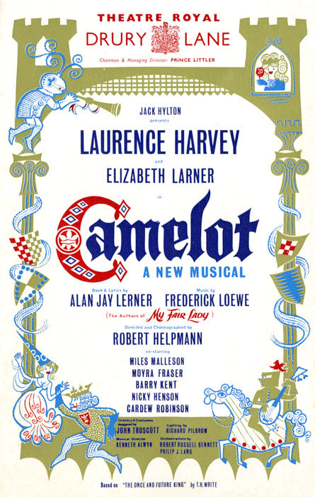 Camelot (1964 London premiere, repro)