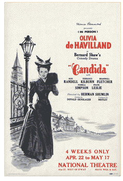 Candida (1952) Olivia de Havilland - repro
