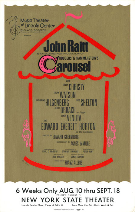 Carousel (1965 Lincoln Center) - repro