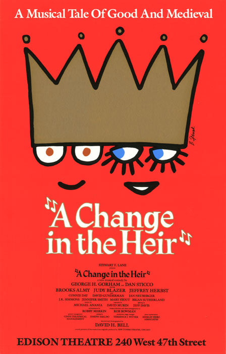 A Change in the Heir (1990) - repro