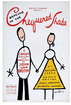 Dance in the Chequered Shade (1955, closed after Boston tryout) - repro