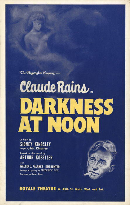 Darkness at Noon (1951, Claude Rains) - repro