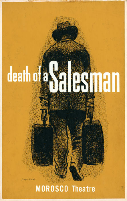 Death of A Salesman (1949 Broadway w/art) - repro