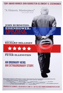 Eisenhower (2023, John Rubinstein) off-Broadway