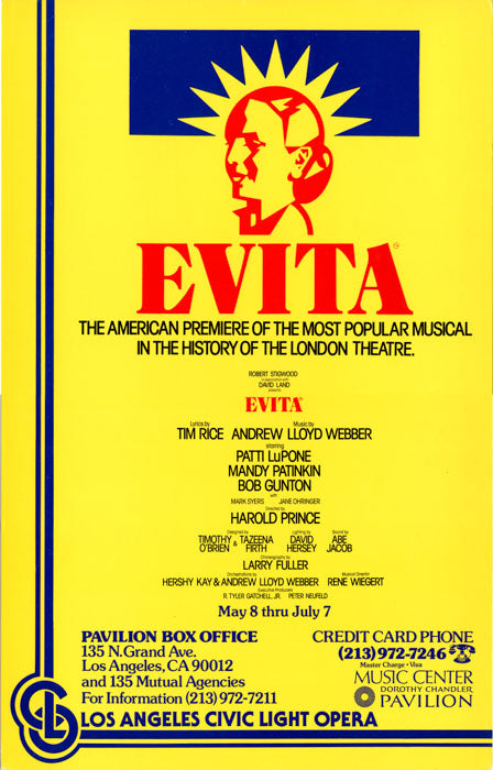 Evita (1979 US premiere, repro)