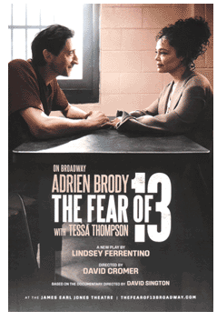 The Fear of 13 (2026 Adrien Brody, Tessa Thompson, limited copies)