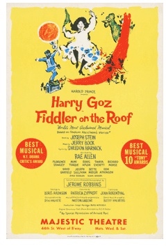 Fiddler on the Roof (1967, Bette Midler) - repro