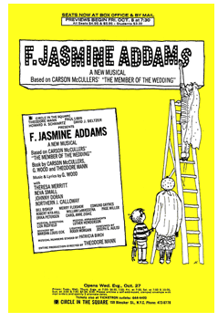 F. Jasmine Addams (1971 musical, off-Broadway) repro created from print ad