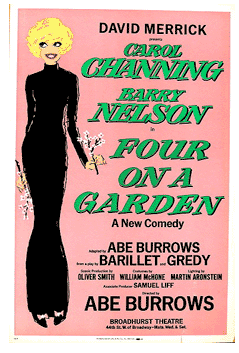 Four On A Garden (Carol Channing) – repro