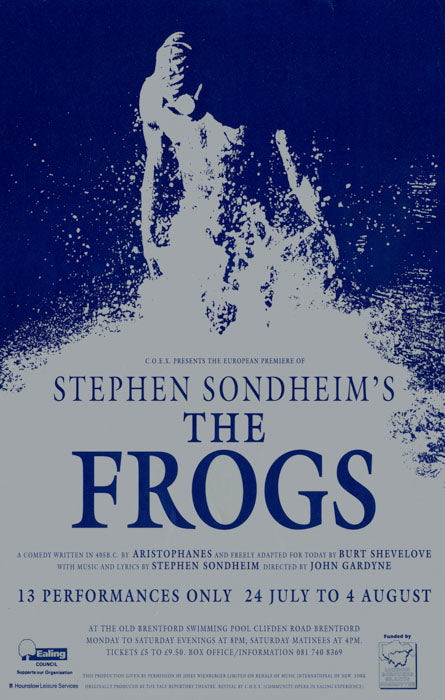 The Frogs (Sondheim, European Premiere) - repro