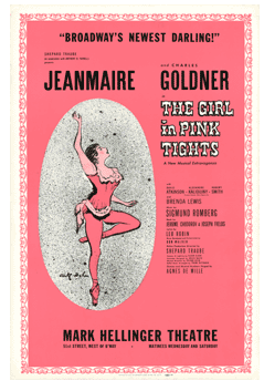 The Girl in the Pink Tights (1954 Broadway) - repro