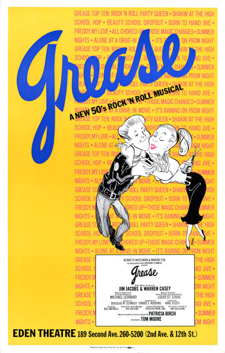 Grease (original, vintage)