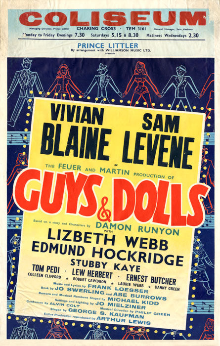 Guys and Dolls (1953, London) repro