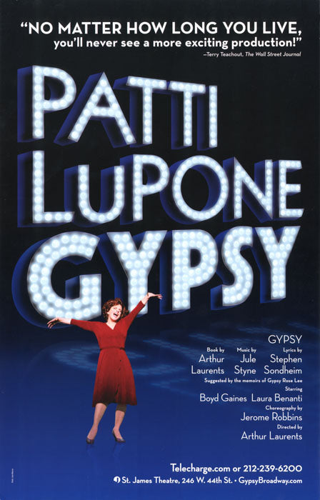 Gypsy (Patti LuPone Red Dress Layout) - repro