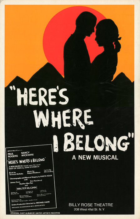 Here's Where I Belong (1968 Broadway)