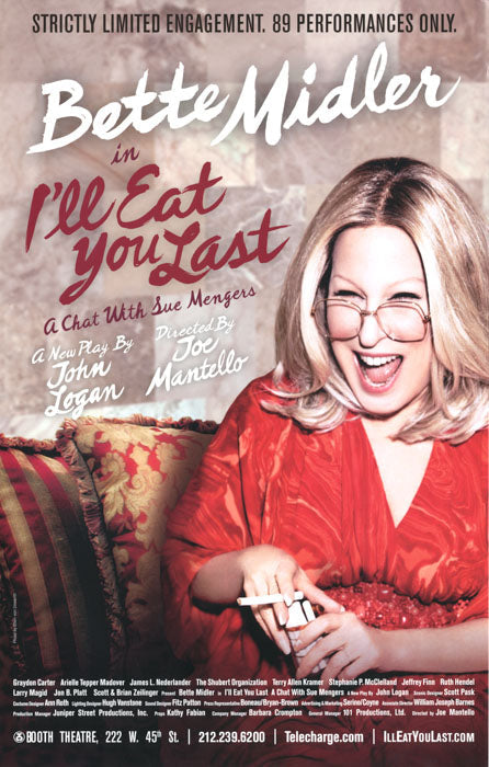 I'll Eat You Last (Bette Midler)