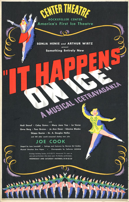 It Happens on Ice (1940, 1st Edition) - repro