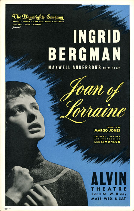 Joan of Lorraine (1946, Ingrid Bergman) - repro